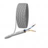 Кабель витая пара U/UTP кат.5E 2х2х24AWG solid CU PVC сер. (м) Эра Б0044428