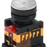 Кнопка ABLF-22 d22мм 1з+1р 240В неон зел. IEK BBT10-ABLF-K06