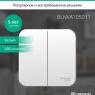 Выключатель 2-кл. ОП Blanca 10А IP20 (сх. 5) 250В с изолир. пластиной бел. SE BLNVA105011