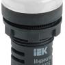 Лампа светосигнальная AD22DS d22мм 230В AC бел. KARAT IEK BLS10-ADDS-230-K01