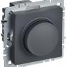Светорегулятор СП BRITE пов-наж. 600Вт СС10-1-0-БрГ механизм графит IEK BR-D20-0600-K53