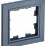 Рамка 1-м BRITE РУ-1-БрМ маренго IEK BR-M12-K35