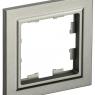 Рамка 1-м BRITE РУ-1-БрШ шампань IEK BR-M12-K37