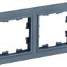 Рамка 2-м BRITE РУ-2-БрМ маренго IEK BR-M22-K35