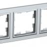 Рамка 3-м BRITE РУ-3-БрА алюм. IEK BR-M32-K47