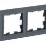Рамка 4-м BRITE РУ-4-БрГ графит IEK BR-M42-K53