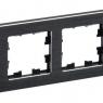 Рамка 4-м BRITE РУ-4-1-БрЧ металл черн. IEK BR-M42-M-K02