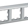 Рамка 5-м BRITE РУ-5-Бр алюм./алюм. IEK BR-M52-12-K47