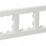 Рамка 5-м BRITE РУ-5-Бр бел. рифленый IEK BR-M52-51-K01