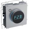 Термостат электронный с индик. BRITE СП IP20 ТС10-1-БрС механизм сталь IEK BR-RT11-K46