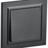 Выключатель 1-кл. СП BRITE ВСР10-1-0-БрЧ 10А в сборе черн. IEK BR-V10-0-10-K02-F