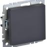 Выключатель 1-кл. СП BRITE ВС10-1-0-БрГ 10А механизм графит IEK BR-V10-0-10-K53