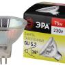 Лампа галогенная GU5.3-JCDR (MR16) -75W-230V-Cl ЭРА C0027366