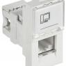 Розетка компьютерная 1-м 1мод. RJ45 кат.5E UTP механизм PRIMER IEK CKK-40D-RI1-K01