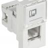 Розетка компьютерная 1-м 1мод. RJ45 кат.5E UTP механизм PRIMER IEK CKK-40D-RI1-K01