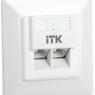 Розетка компьютерная 2-м СП RJ45 кат.5E FTP ITK CS2-1C5EF-2-1