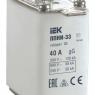 Вставка плавкая ППНИ-33 40А габарит 00 IEK DPP10-040