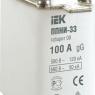 Вставка плавкая ППНИ-33 100А габарит 00 IEK DPP10-100