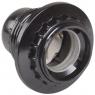 Патрон электрич. E27 Пкб27-04-К11 с кольцом карболит. черн. (с этикет.) IEK EPK11-04-01-K01
