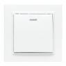 Выключатель 1-кл. СП Минск 10А IP20 с индикатором бел. Basic EKF ERV10-121-10