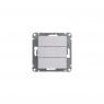Выключатель 3-кл. СП Glossa 10А IP20 (сх. 1+1+1) 10AX механизм бел. SE GSL000131