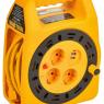 Удлинитель на катушке 3х15м с заземл. Industrial УК15 2P+PE 3х1.5кв.мм USBх2 LED термозащита IEK IN-KP24-16-03-15-UL