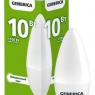 Лампа светодиодная C35 10Вт свеча 4000К E14 230В GENERICA LL-C35-10-230-40-E14-G
