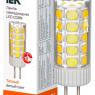 Лампа светодиодная CORN 5Вт капсула 3000К G4 12В керамика IEK LLE-CORN-5-012-30-G4