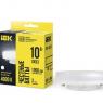 Лампа светодиодная 10Вт T75 таблетка 4000К нейтр. бел. GX53 230В IEK LLE-T80-10-230-40-GX53