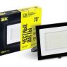 Прожектор светодиодный СДО 06-70 6500К IP65 черн. IEK LPDO601-70-65-K02