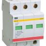 Ограничитель перенапряжения ОПС1-B 3P KARAT IEK MOP20-3-B