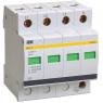 Ограничитель перенапряжения ОПС1-C 4P KARAT IEK MOP20-4-C