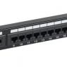 Патч-панель 1U кат.5E UTP 24 порта (Krone) GENERICA PP24-1UC5EU-K05-G