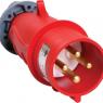 Вилка эл. каб. 32А 3P+PE 380В IP44 MAGNUM ССИ-024 IEK PSN02-032-4