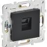 Розетка компьютерная RJ45 кат.5E SKANDY SK-K01Bl черн. IEK SK-K10-1-K02