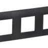 Рамка 5-м SKANDY SK-F05Bl черн. IEK SK-M52-K02