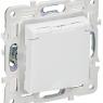 Розетка 1-м SKANDY 16А IP44 с заземл. защ. шторки с крышкой SK-R11W арктич. бел. IEK SK-R16-16-44-K01