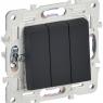 Выключатель 3-кл. SKANDY 10А SK-V11G графит IEK SK-V30-0-10-K53