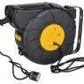 Удлинитель на катушке TWIST 1х25м с заземл. автосмотка 16А IP20 ПВС 3х1.5 IEK TW-KP27-16-01-25-02