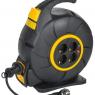 Удлинитель на катушке TWIST 4х20м с заземл. автосмотка 16А IP20 ПВС 3х1.5 IEK TW-KP27-16-04-20