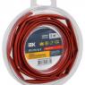 Трубка термоусадочная ТТУ нг-LS 6/3 красн. (уп.2м) IEK UDR12-006-003-002-K04-T