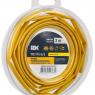 Трубка термоусадочная ТТУ нг-LS 6/3 желт. (уп.2м) IEK UDR12-006-003-002-K05-T