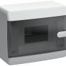 Корпус ЩРН-П-6 UNION Compact IP41 черн. прозр. дверь пластик. IEK UIC-KP12-N-06-41-K01