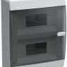 Корпус ЩРН-П-18 UNION Compact IP41 черн. прозр. дверь пластик. IEK UIC-KP12-N-18-41-K01