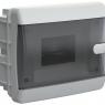 Корпус ЩРВ-П-6 UNION Compact IP41 черн. прозр. дверь пластик. IEK UIC-KP12-V-06-41-K01