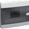 Корпус ЩРВ-П-8 UNION Compact IP41 черн. прозр. дверь пластик. IEK UIC-KP12-V-08-41-K01