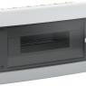 Корпус ЩРВ-П-12 UNION Compact IP41 черн. прозр. дверь пластик. IEK UIC-KP12-V-12-41-K01