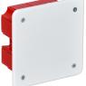Коробка распаячная СП 92х92х45 IP20 КМ41001 (с саморезами с крышкой) IEK UKT11-092-092-040