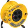 Удлинитель на катушке 4х20м с заземл. 10А IP20 Industrial УК20 3х1 термозащита IEK WKP14-10-04-20
