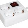 Удлинитель 3х3м с заземл. 16А IP20 У-С03К 2P+PE 250В 3х1 с выкл. IEK WYP30-16-03-03-ZK-N
